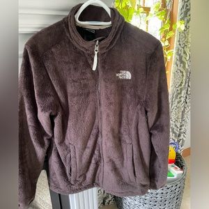 Size medium brown North Face fleece.